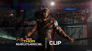 Thor and Hulk Fight in the Grandmaster's Arena - Official Clip
