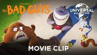 The Bad Guys Practice Rescuing A Cat Clip