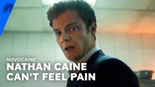 Nathan Caine Sticks His Hand in a Deep Fryer