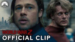 Brad Pitt Escapes a Zombie Outbreak in New York City