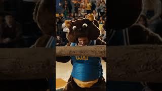 Woodchuck Todd Does His Best to Rally the Crowd During a School Assembly (Scene)