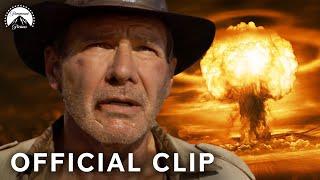Indiana Jones Activates Atomic Bomb in Doom Town